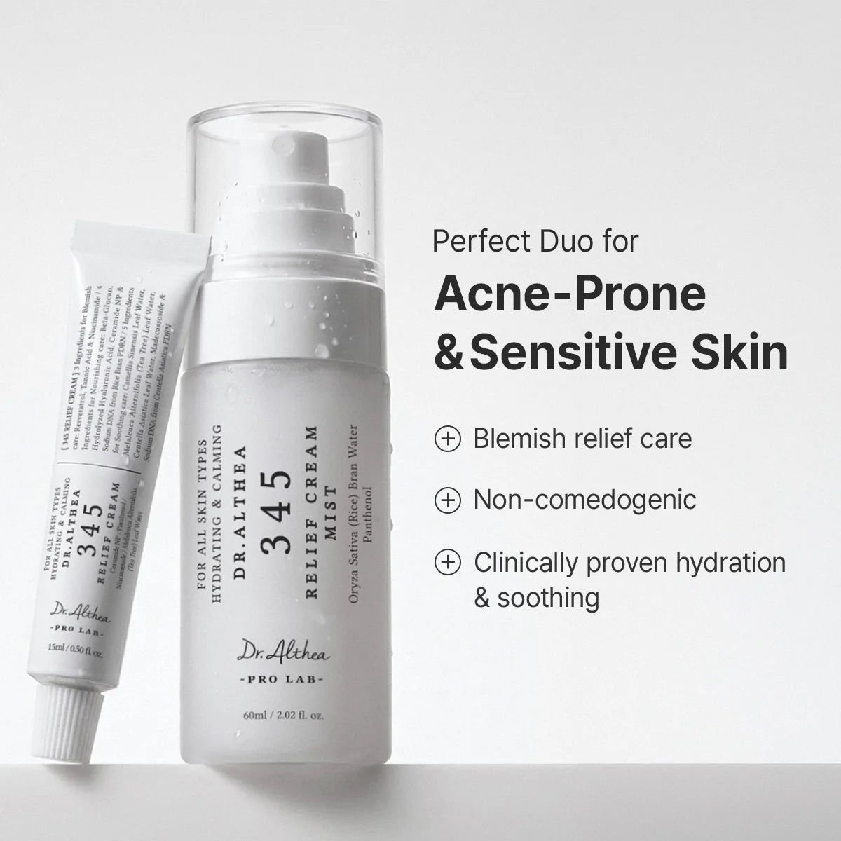 Dr. Althea - 345 Relief Cream Mist Bundle