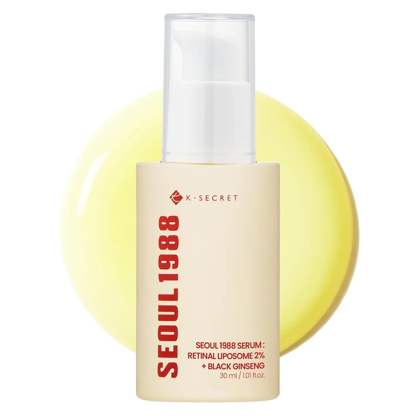 KSECRET - Sérum Facial SEOUL 1988 Serum: Retinal Liposome 2% + Black Ginseng