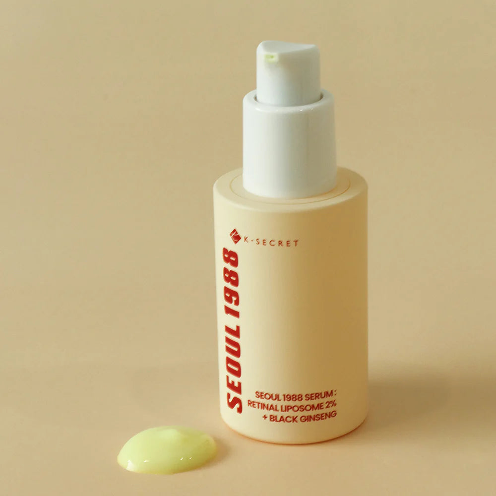 KSECRET - Sérum Facial SEOUL 1988 Serum: Retinal Liposome 2% + Black Ginseng