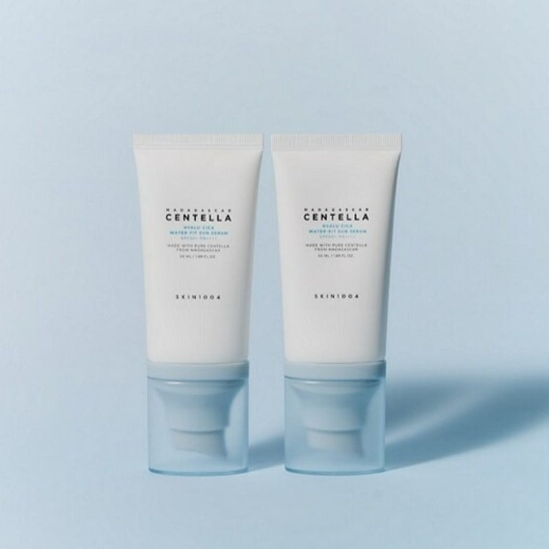 SKIN 1004 - Protector Solar Madagascar Centella Hyalu-Cica Water-Fit Sun Serum Twin Pack [50ml x 2 pcs]