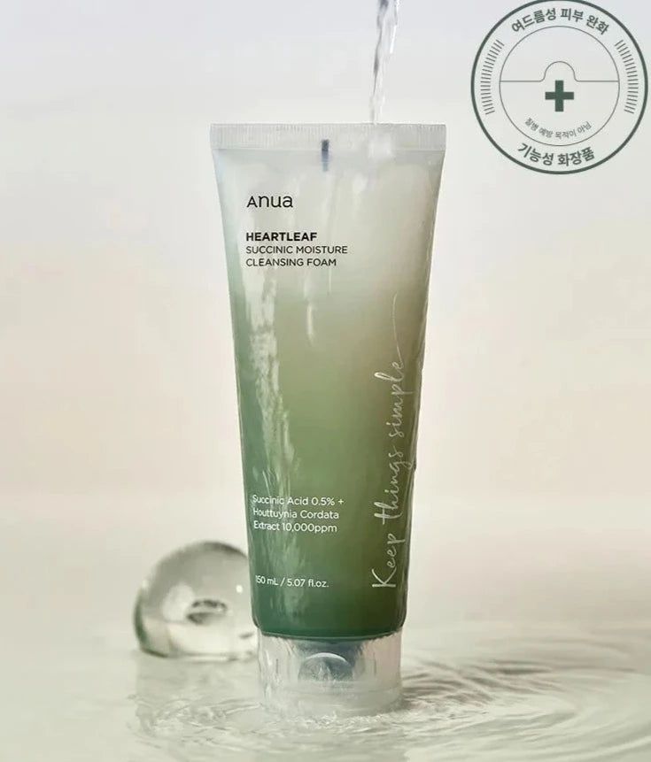 Anua - Espuma Limpiadora Heartleaf Quercetinol Pore