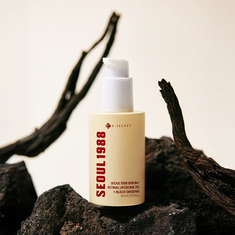 KSECRET - Sérum Facial SEOUL 1988 Serum: Retinal Liposome 2% + Black Ginseng